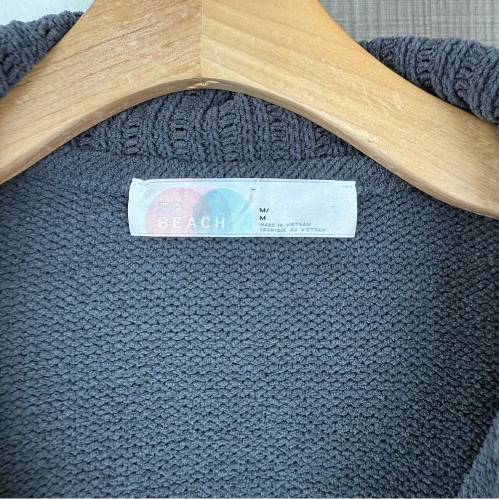 Free People FP Beach Black Pearl‎ Grace Pullover Sweater - Picture 10 of 11